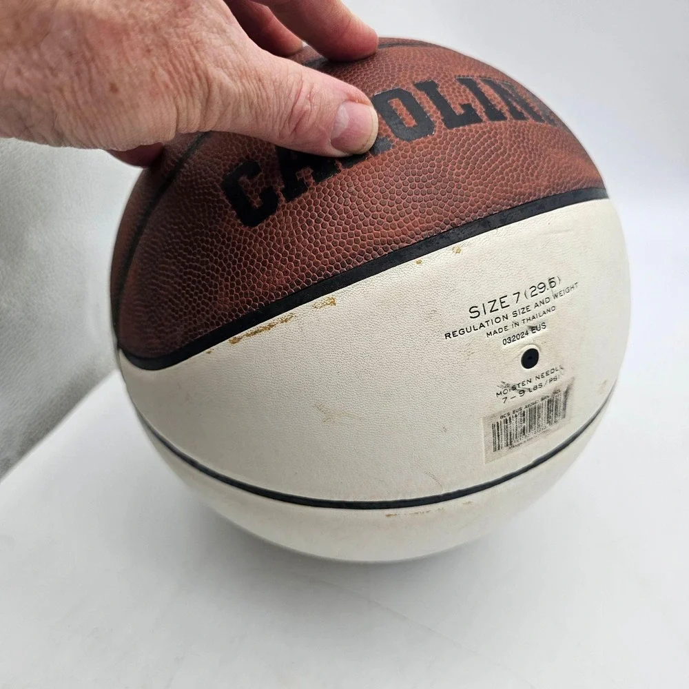 North Carolina Tar Heels Basketball Ball Size 7 Brown NCAA Basketball UNC Nike
